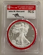 2020-S $1 Silver Eagle FDI Mint Engraver Series Mercanti SF PR70DCAM