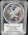 2022-W  $1 Silver Eagle Advanced Release Mercanti SF PR70DCAM