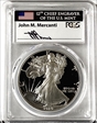 1989-S $1 Silver Eagle  Mercanti Flag Signature PR70DCAM