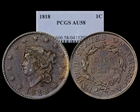1818 1C AU58BN