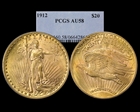 1912 $20 AU58