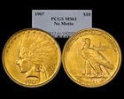 1907 $10 Indian MS61