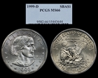 1999-D SBA$1 MS66