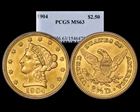 1904 $2.50 MS63