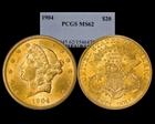 1904 $20 MS62