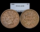 1848 1C AU58BN