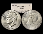 1976-S $1 Silver MS67