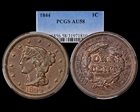1844 1C AU58BN