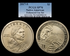 2017-S $1 Sequoyah Enhanced Unc Set SP70