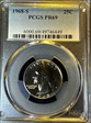 1968-S 25C PR69
