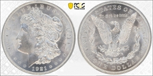 1921 $1 Morgan MS65