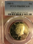 1985-S 50C PR69DCAM