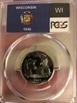 2004-S 25C Wisconsin PR70DCAM