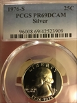 1976-S 25C Silver PR69DCAM