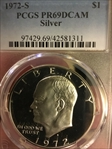 1972-S $1 Silver PR69DCAM