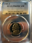 1985-S 5C PR69DCAM