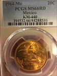 1964-Mo 20C KM-440 MS66RD