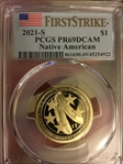 2021-S $1 Native American First Strike PR69DCAM