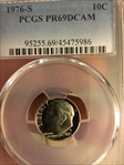 1976-S 10C PR69DCAM