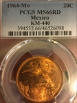 1964-Mo 20C KM-440 MS66RD