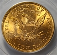 1907 $10 Liberty MS62