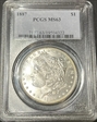1887 $1 MS63