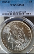 1885-O $1 MS64