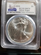 2016 $1 Silver Eagle  30th Anniversary MS70
