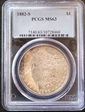 1882-S $1 MS63