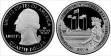 2019-S 25C American Memorial NP - Silver PR70DCAM