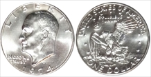1974-S $1 Silver MS67