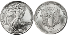 1987 $1 Silver Eagle MS69