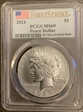 2024 $1 Peace Dollar First Strike MS69