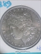 1889 $1 Morgan Silver Dollar Fine