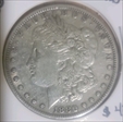 1880 $1 Morgan Silver Dollar  Fine