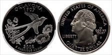 2008-S 25C Oklahoma PR70DCAM
