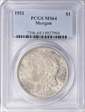 1921 $1 Morgan MS64