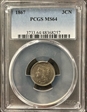 1867 3CN MS64