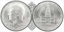 1976-S 50C Silver MS66