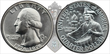 1976-S 25C Silver MS66