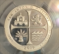 2019-S 25C San Antonio Missions NP - Silver First Strike PR70DCAM