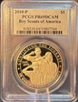 2010-P $1 Boy Scouts of America PR69DCAM