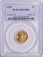 1920 1C MS65RD