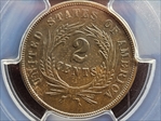 1865 2C MS64BN