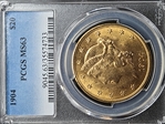 1904 $20 MS63