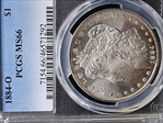 1884-O $1 MS66
