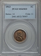 1913 1C MS65RD