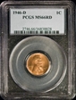 1946-D 1C MS66RD