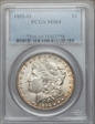 1892-O $1 MS64