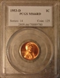 1953-D 1C MS66RD